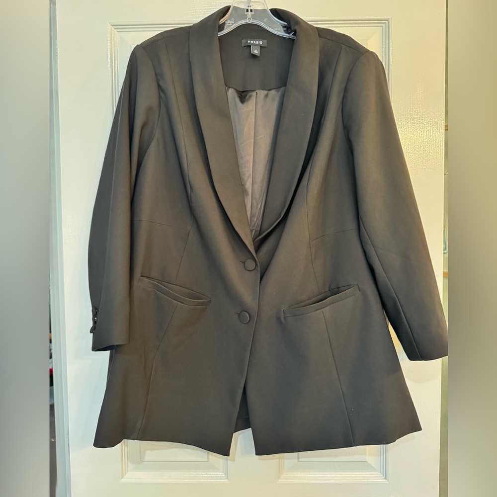 Torrid Sleek Black Women's Blazer